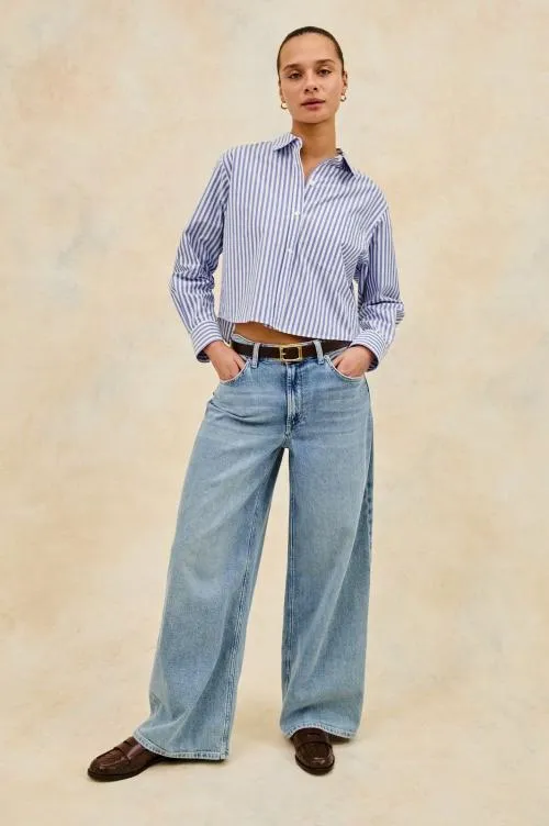 Women Rails Tops Ramy Shirt Mariner White Stripe