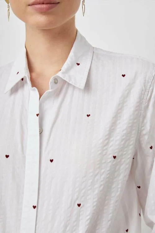 Women Rails Tops Taylor Shirt Hearts Women Rails Tops Taylor Shirt Hearts