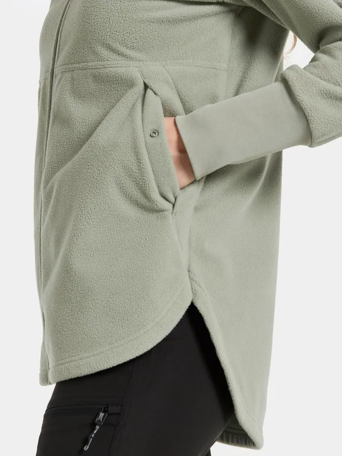 Women Ronja FullZip Wilted Leaf Didriksons Spring Jackets
