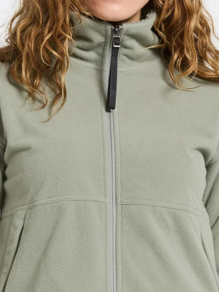 Women Ronja FullZip Wilted Leaf Didriksons Spring Jackets
