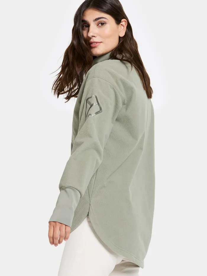 Women Ronja FullZip Wilted Leaf Didriksons Spring Jackets