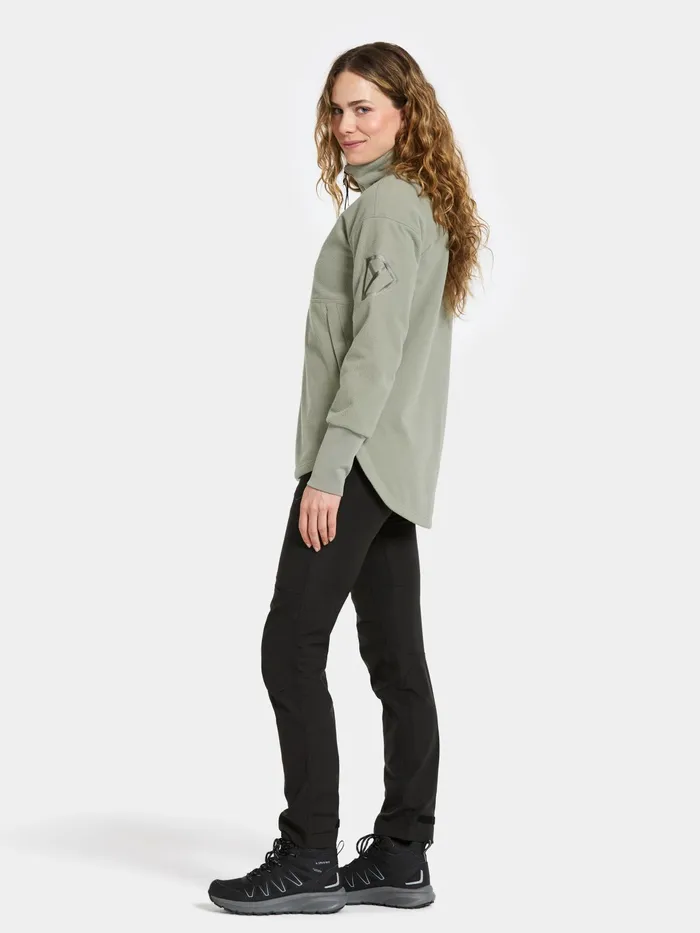 Women Ronja FullZip Wilted Leaf Didriksons Spring Jackets