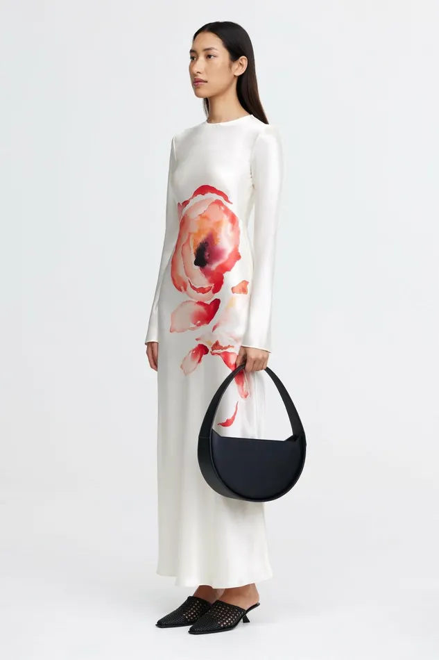 Women SALESBURY MIDI DRESS Berry Poppy Fleur Acler Maxi Dresses