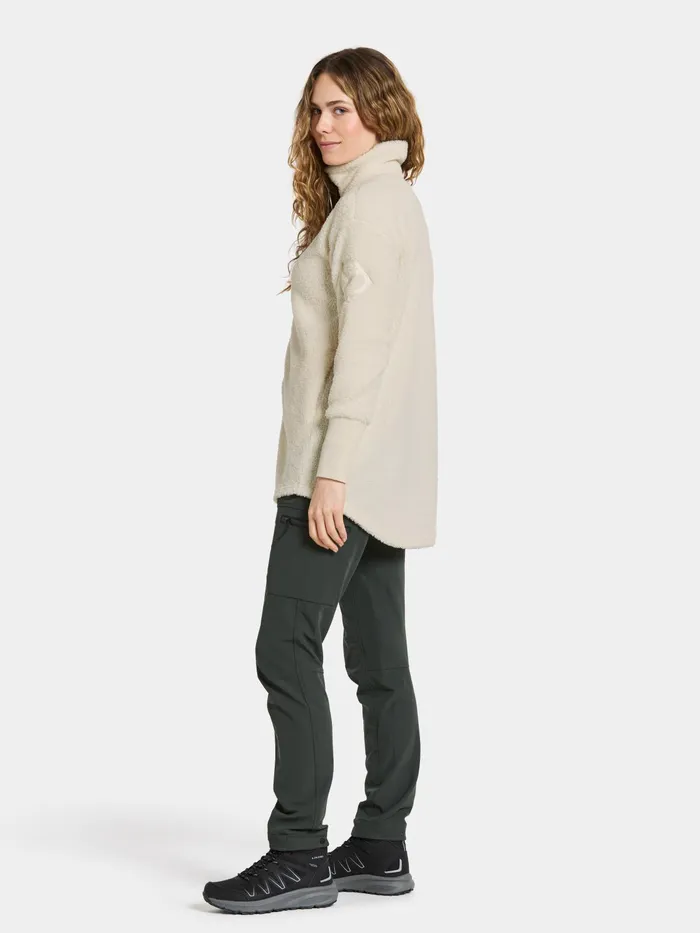 Women Sally FullZip White Foam Didriksons Spring Jackets