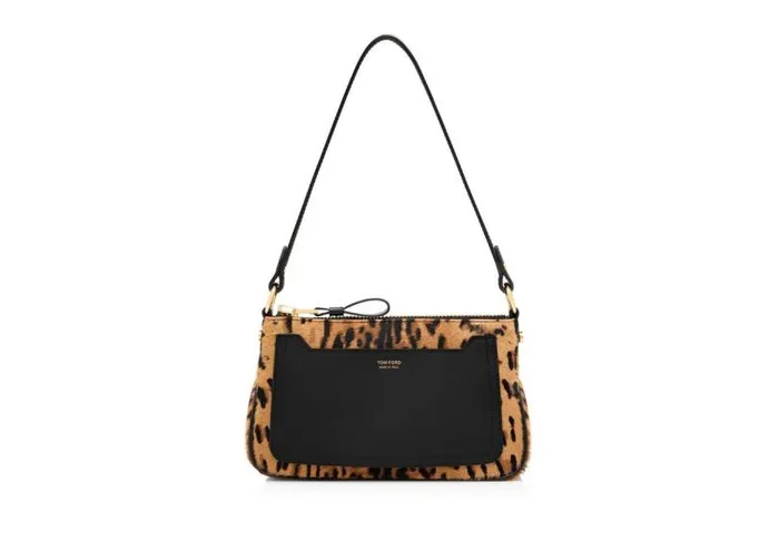 Women Shoulder Bags Tom Ford Animalier Print Hair Calf And Leather Jennifer Mini Bag Blackbeige Black Women Shoulder Bags Tom Ford Animalier Print Hair Calf And Leather Jennifer Mini Bag Blackbeige Black