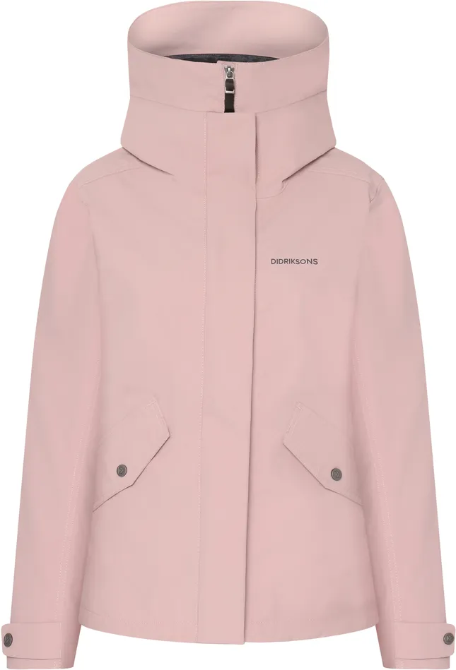 Women Silja Jacket Oyster Lilac Didriksons Spring Jackets