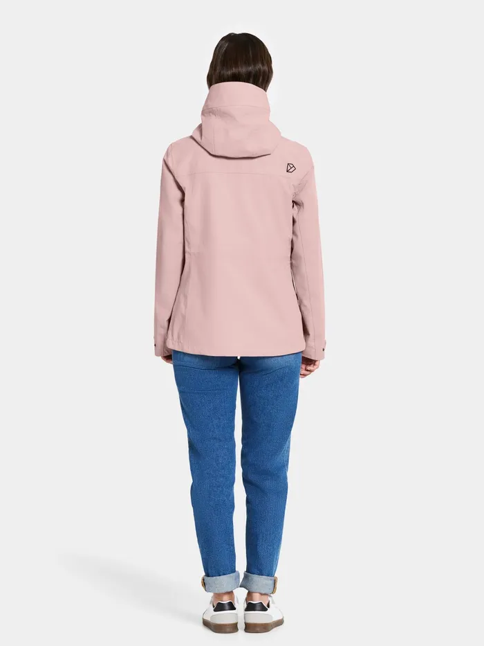 Women Silja Jacket Oyster Lilac Didriksons Spring Jackets