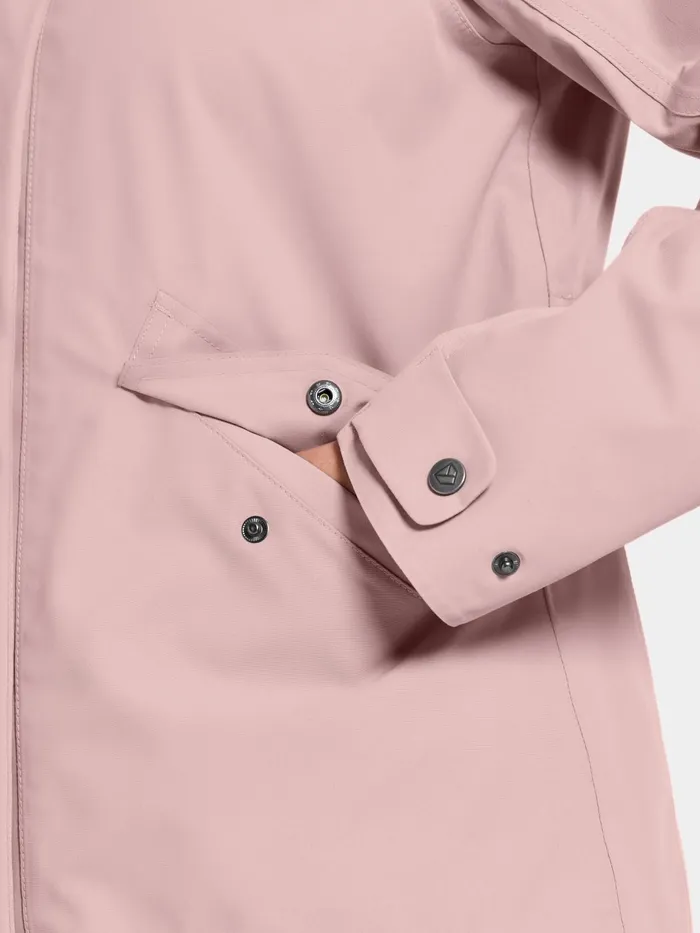 Women Silja Jacket Oyster Lilac Didriksons Spring Jackets