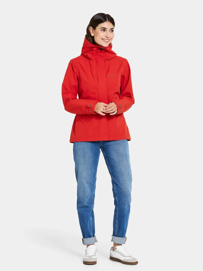 Women Silja Jacket Pomme Red Didriksons Spring Jackets