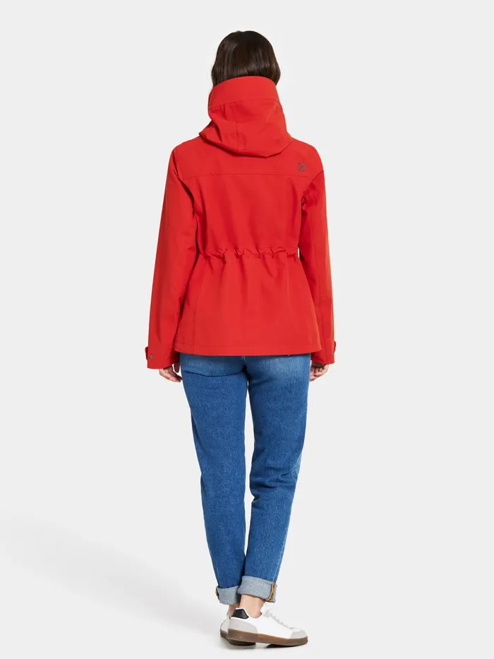 Women Silja Jacket Pomme Red Didriksons Spring Jackets