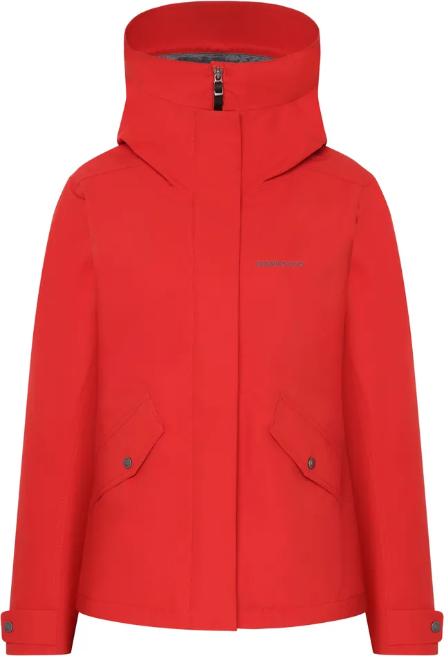 Women Silja Jacket Pomme Red Didriksons Spring Jackets