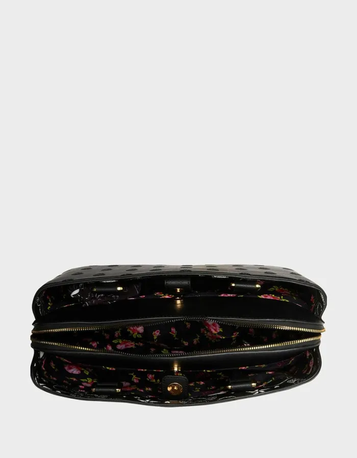 Women SKULLICIOUS SATCHEL BLACK Betsey Johnson