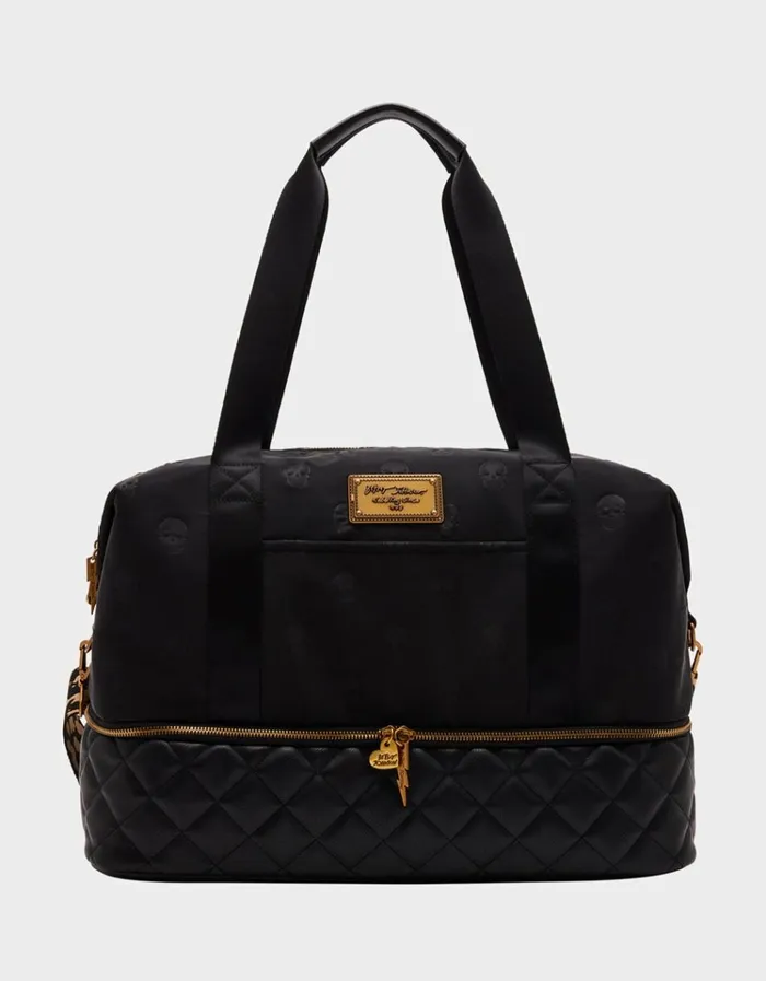 Women SKULLICIOUS WEEKENDER BAG BLACK Betsey Johnson