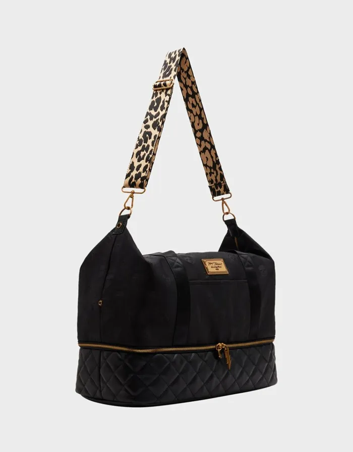 Women SKULLICIOUS WEEKENDER BAG BLACK Betsey Johnson Women SKULLICIOUS WEEKENDER BAG BLACK Betsey Johnson