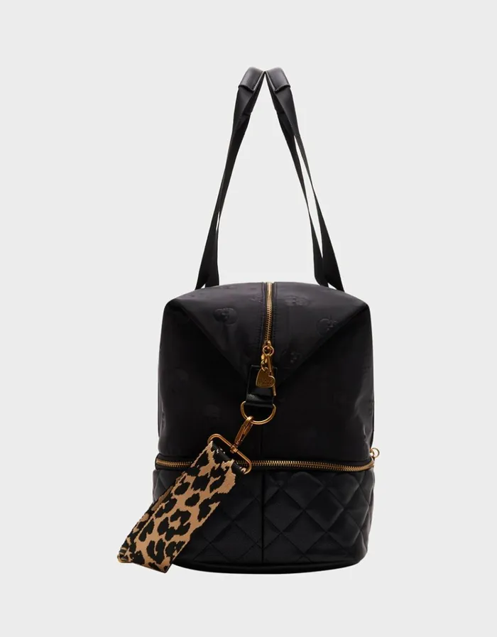 Women SKULLICIOUS WEEKENDER BAG BLACK Betsey Johnson Women SKULLICIOUS WEEKENDER BAG BLACK Betsey Johnson