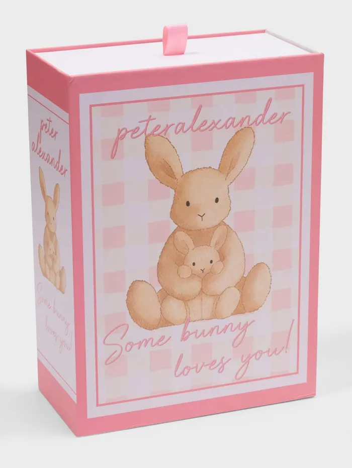 Women Soft Bunny Plush Long Classic Pj Set Multi Peter Alexander Sets and Onesies