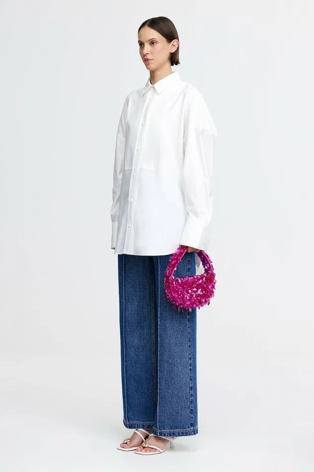 Women SOUTHBRADON SHIRT Ivory Acler Tops