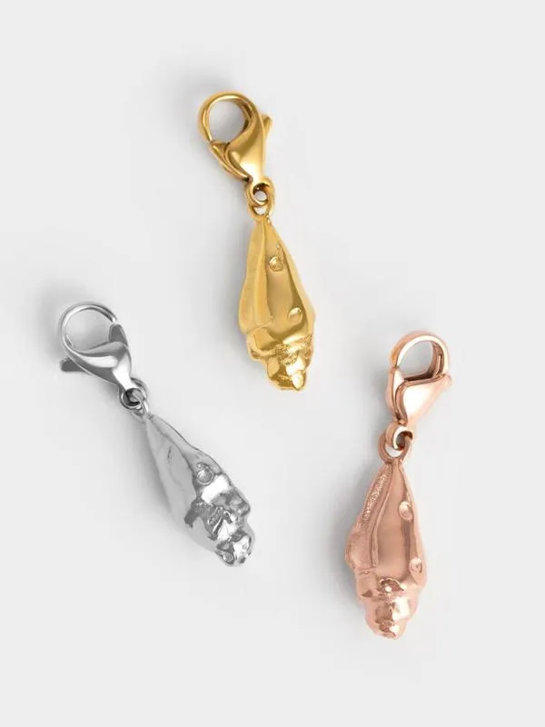 Women Spire Seashell Charm 8211 Rose Gold CHARLES and KEITH Charms