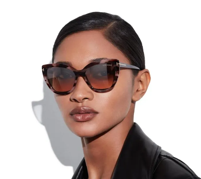 Women SUNGLASSES Tom Ford Double Clip On Blue Block Opticals Black Women SUNGLASSES Tom Ford Double Clip On Blue Block Opticals Black