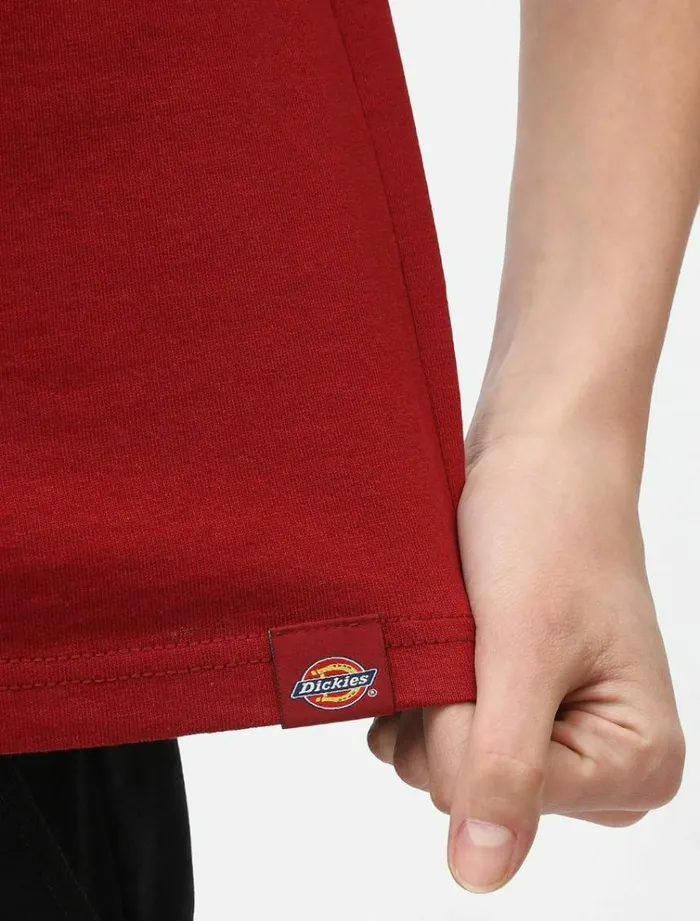 Women TShirts and Tops Dickies Saxman TShirt Bikg Red