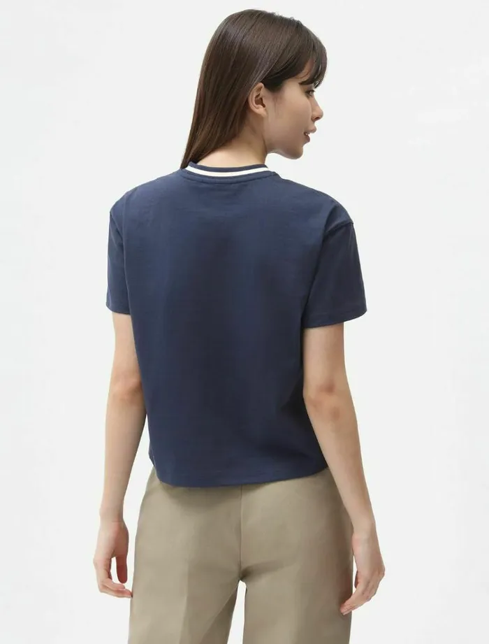 Women TShirts and Tops Dickies Saxman TShirt Navy Blue