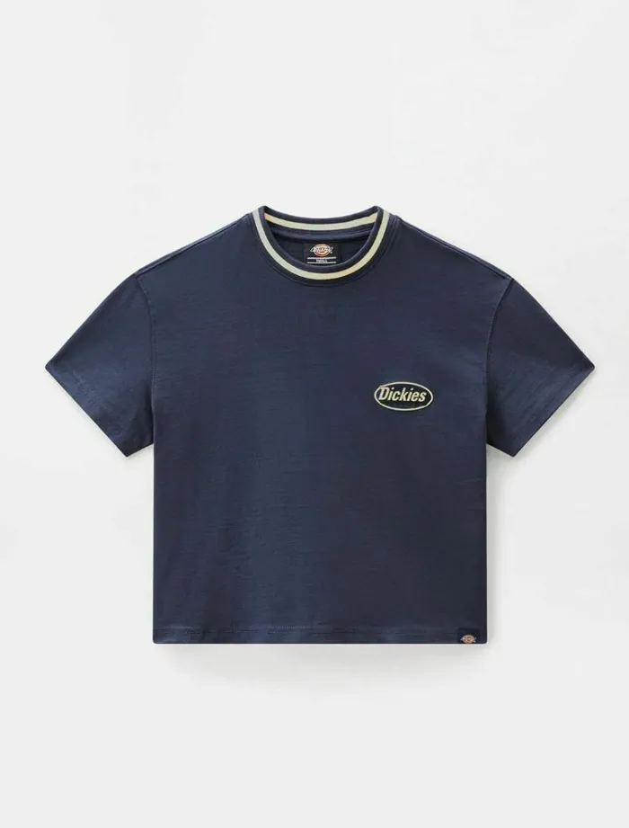 Women TShirts and Tops Dickies Saxman TShirt Navy Blue