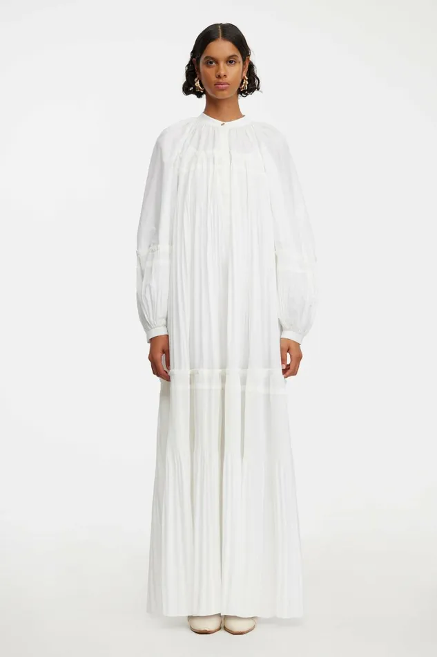 Women TEALBY MAXI DRESS Ivory Acler Maxi Dresses
