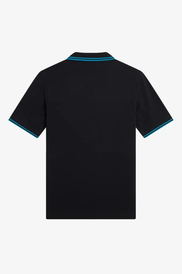 Women The ShirtG3600 Blackcyber Blue Fred Perry The Fred Perry Shirt