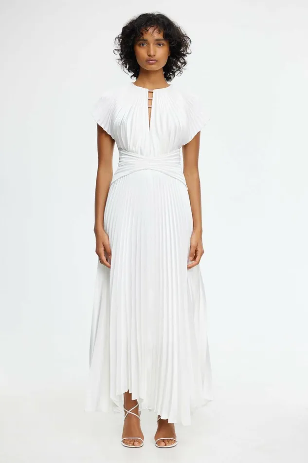 Women THORNBURY MIDI DRESS Ivory Acler Bridal Gowns