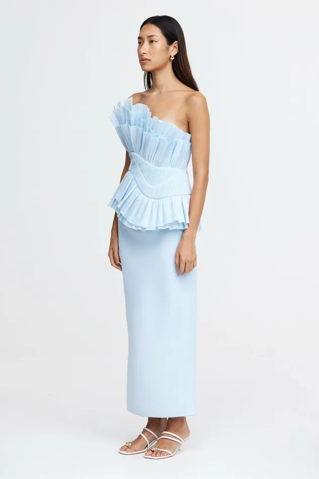 Women TREMAIL TOP Baby Blue Acler Tops