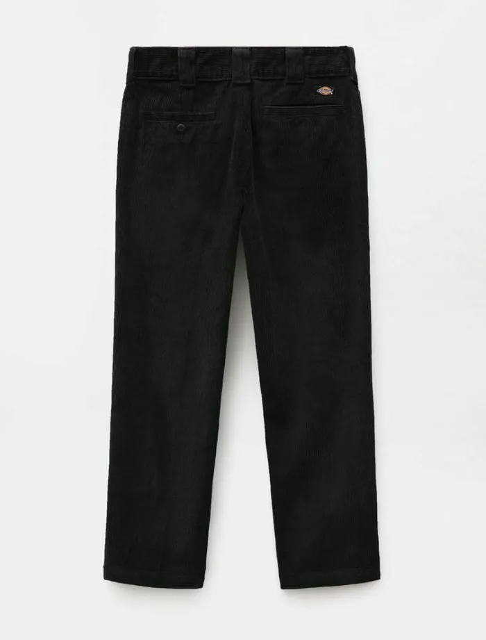 Women Trousers Dickies 874 Crop Cord Pant Black