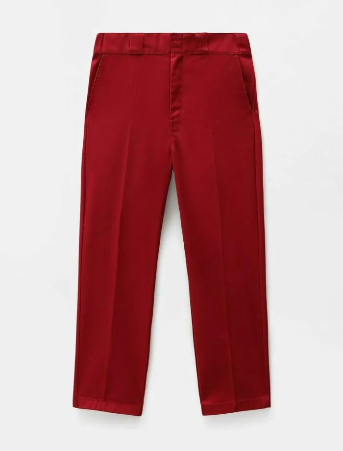 Women Trousers Dickies Elizaville Work Pant Bikg Red