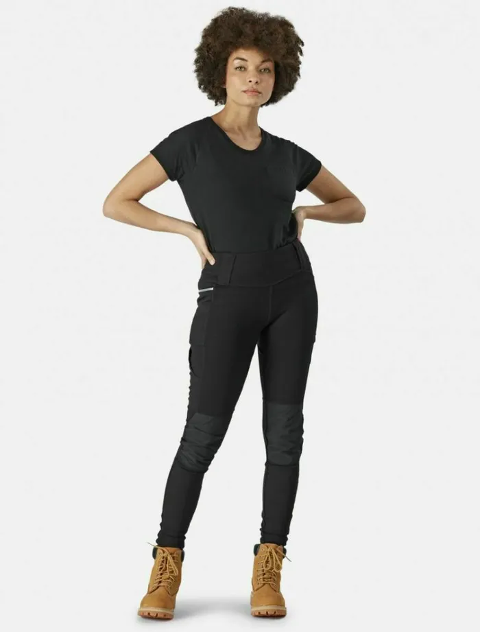 Women Trousers Dickies Tech Utility Legging Black