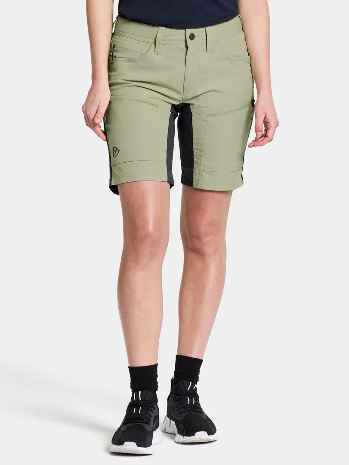 Women Tucana Shorts Light Moss Didriksons Shorts