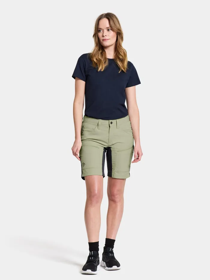 Women Tucana Shorts Light Moss Didriksons Shorts