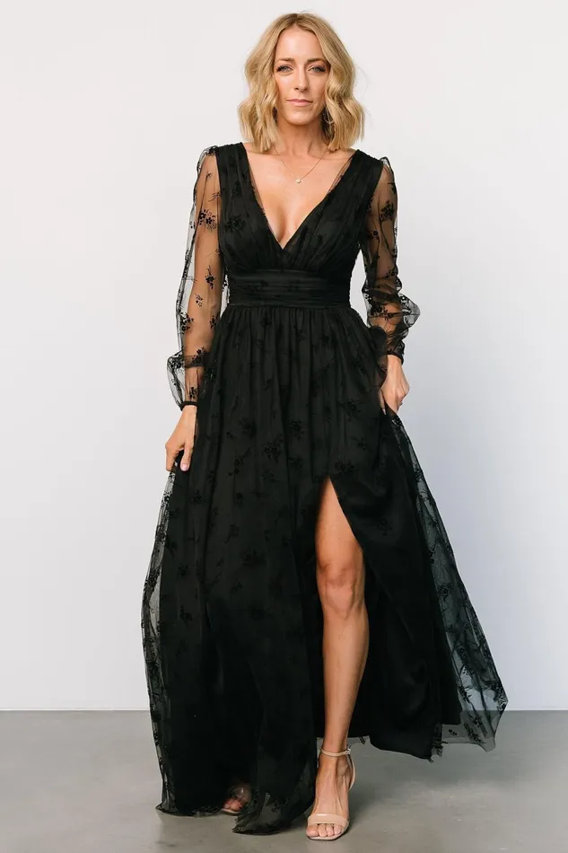 Women Tulle Styles Baltic Born Isabelle Tulle Maxi Dress Black Women Tulle Styles Baltic Born Isabelle Tulle Maxi Dress Black