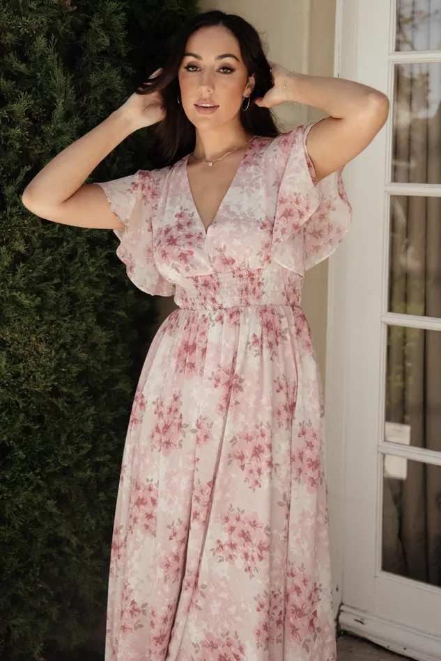 Women Wedding Guest Baltic Born Lynlee Metallic Maxi Dress Pink Multi Women Wedding Guest Baltic Born Lynlee Metallic Maxi Dress Pink Multi