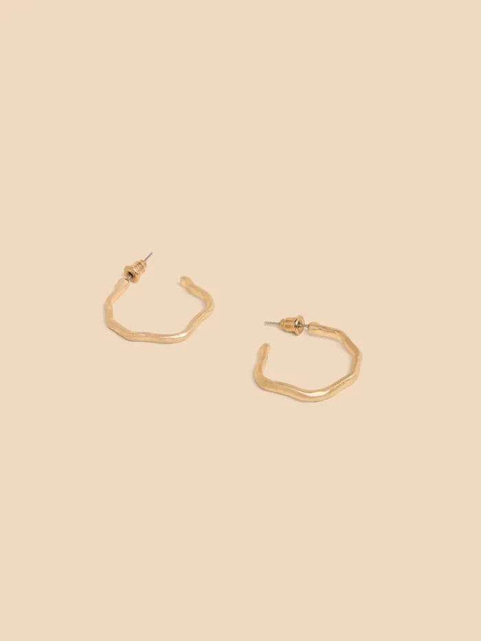 Women White Stuff Accessories Abstract Hoop Earrings Women White Stuff Accessories Abstract Hoop Earrings