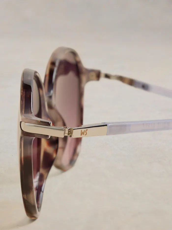 Women White Stuff Accessories Ali Preppy Round Sunglasses Women White Stuff Accessories Ali Preppy Round Sunglasses