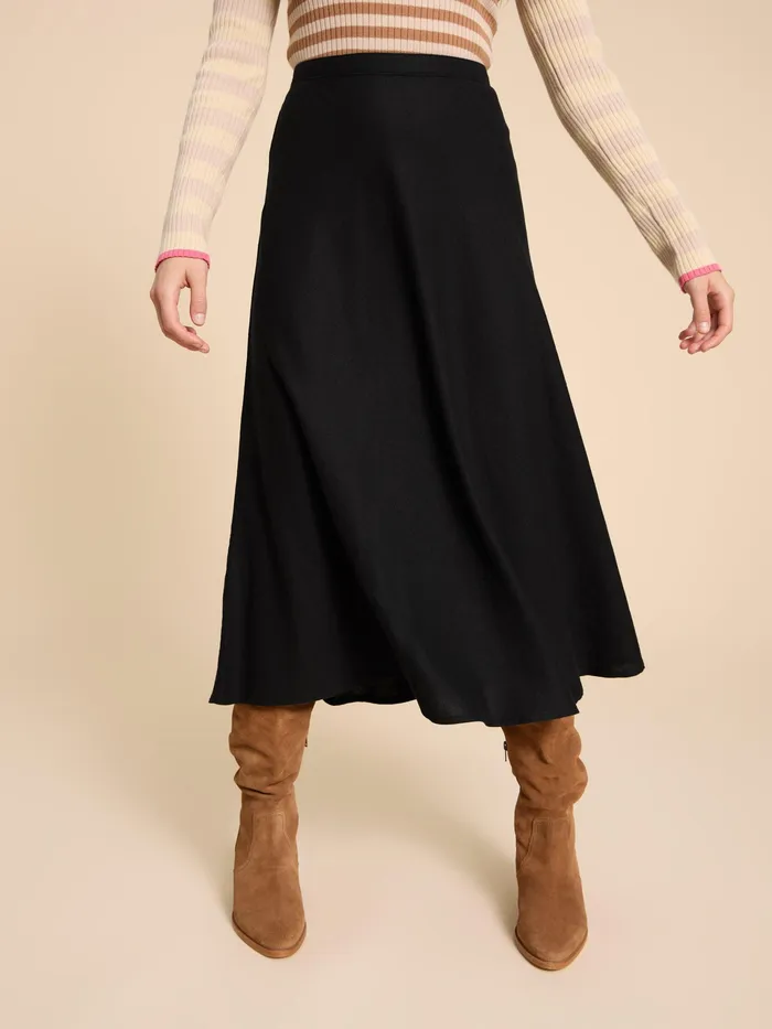 Women White Stuff Clothing Clemence Linen Blend Skirt Women White Stuff Clothing Clemence Linen Blend Skirt