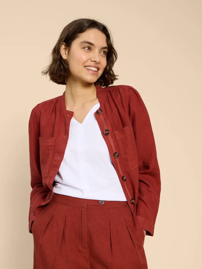 Women White Stuff Clothing Delilah Linen Jacket Women White Stuff Clothing Delilah Linen Jacket