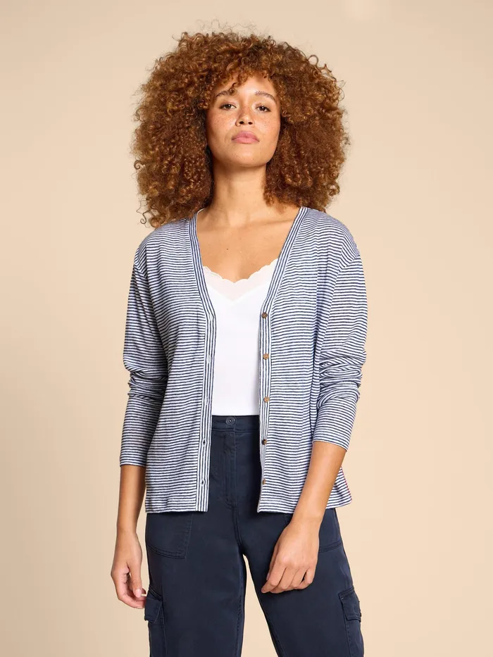 Women White Stuff Clothing FARA LINEN CARDI