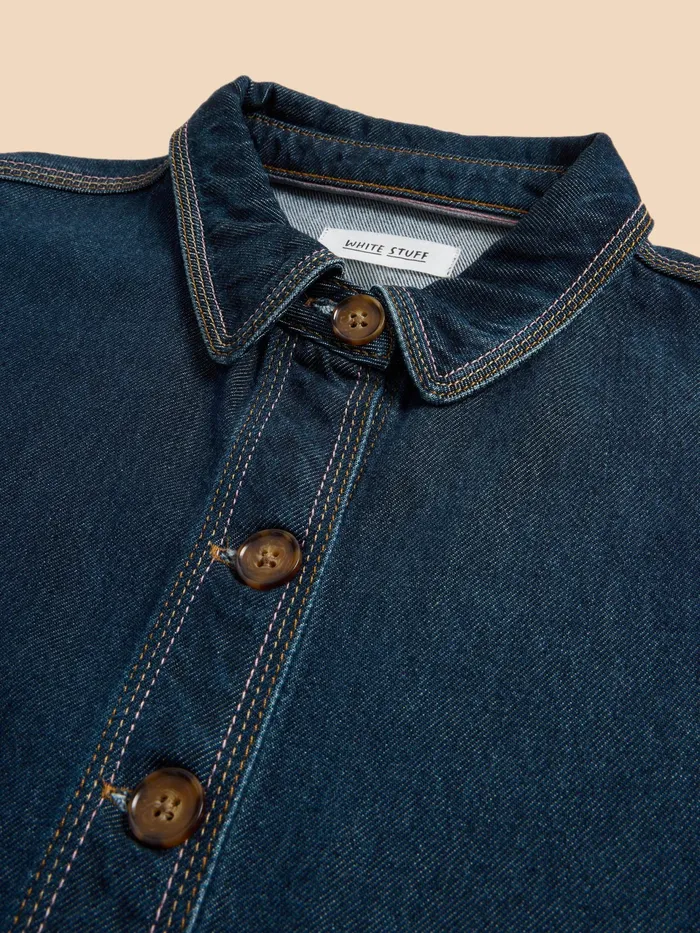 Women White Stuff Clothing Kerry Denim Shirt