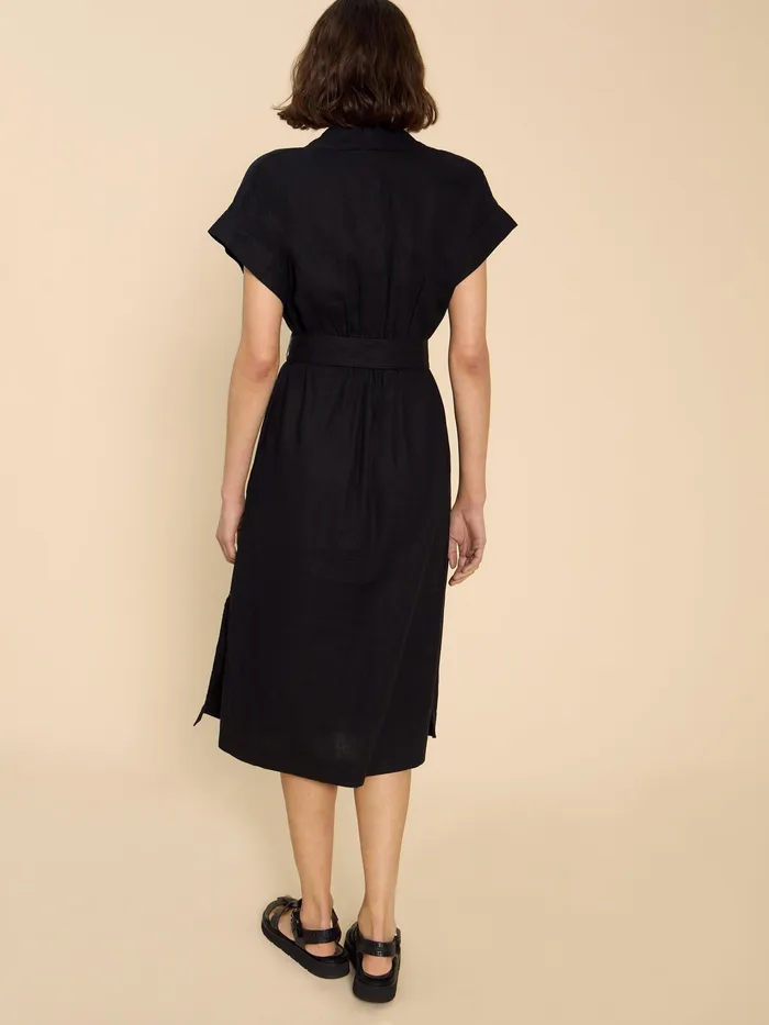 Women White Stuff Clothing Marianne Linen Blend Dress