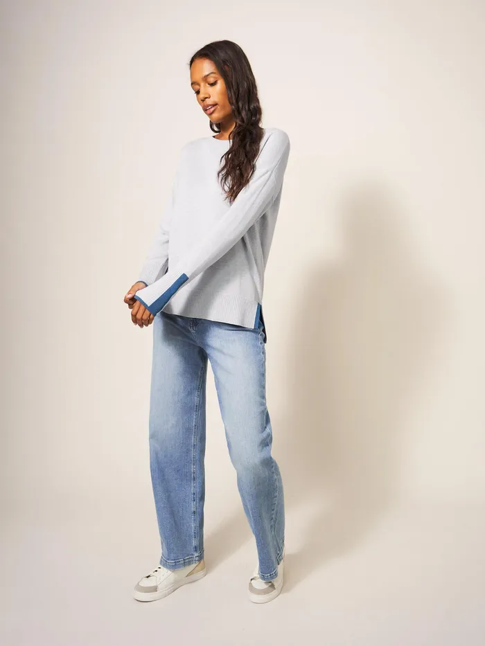 Women White Stuff Clothing Olive Knitted Jumper