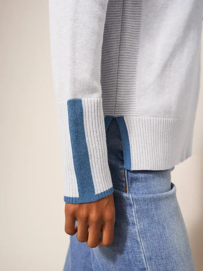 Women White Stuff Clothing Olive Knitted Jumper
