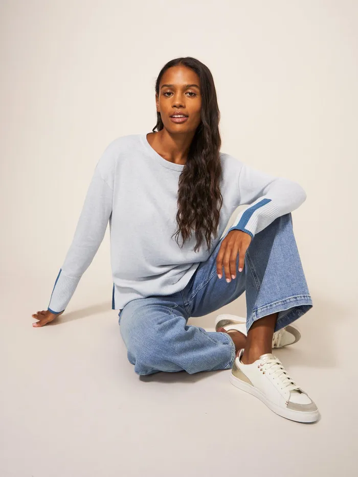 Women White Stuff Clothing Olive Knitted Jumper