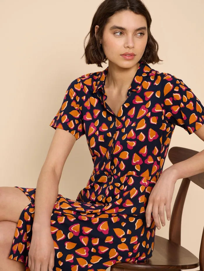 Women White Stuff Clothing Ria Jersey Shirt Dress