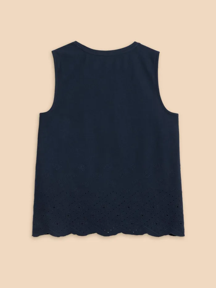 Women White Stuff Clothing SILVIA CUT OUT VEST Women White Stuff Clothing SILVIA CUT OUT VEST