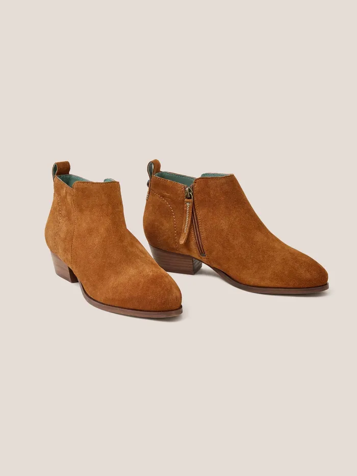 Women White Stuff Footwear Suede Wide Fit Ankle Boot Women White Stuff Footwear Suede Wide Fit Ankle Boot